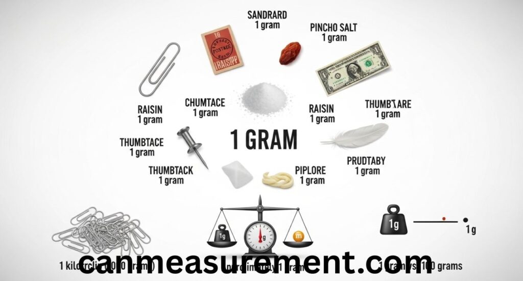 1 Gram: Everyday Things That Weigh 1 Gram and Easy Weight Comparisons