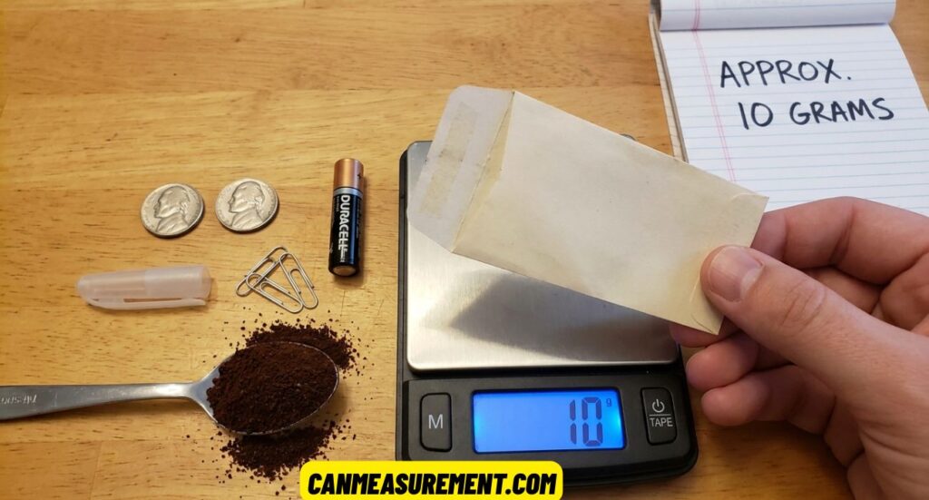 10 Grams: Everyday Things That Weigh 10 Grams and Easy Weight Comparisons