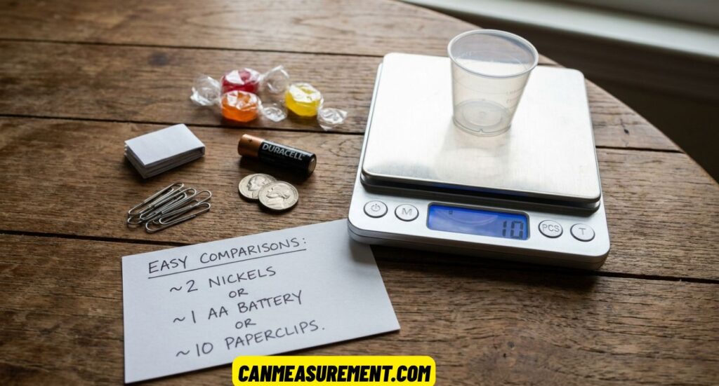 10 Grams: Everyday Things That Weigh 10 Grams and Easy Weight Comparisons