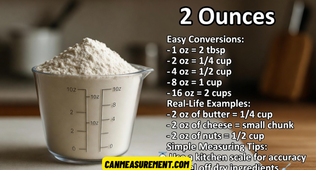 2 Ounces: Easy Conversions, Real-Life Examples, and Simple Measuring Tips