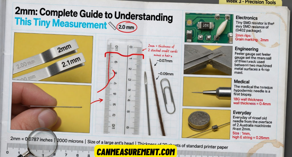 2mm: Complete Guide to Understanding This Tiny Measurement