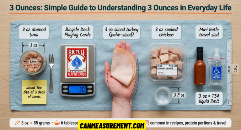3 Ounces: Simple Guide to Understanding 3 Ounces in Everyday Life
