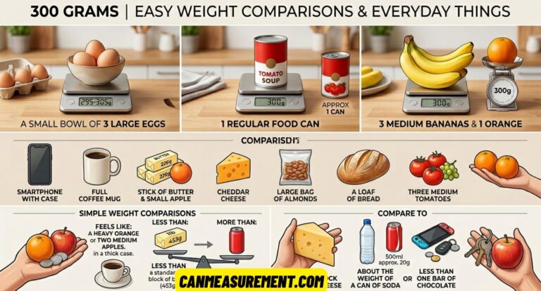 300 Grams – Everyday Things That Weigh 300g and Easy Weight