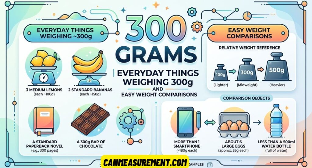 300 Grams – Everyday Things That Weigh 300g and Easy Weight Comparisons
