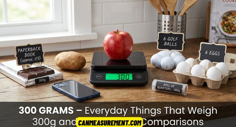 300 Grams – Everyday Things That Weigh 300g and Easy Weight Comparisons