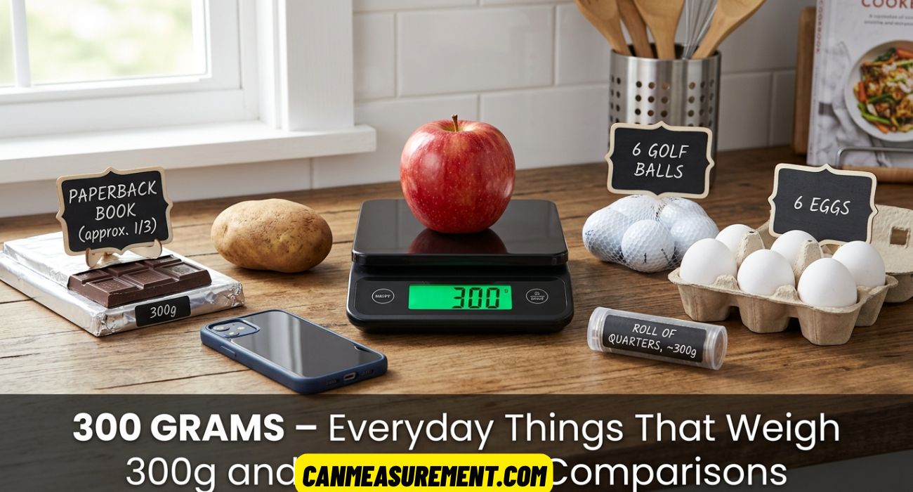 300 Grams – Everyday Things That Weigh 300g and Easy Weight Comparisons