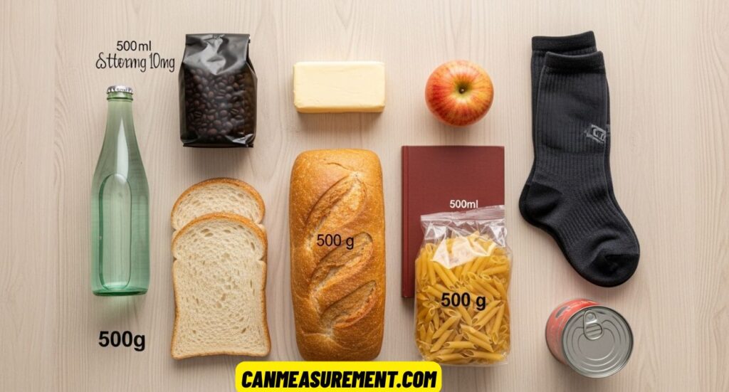 500 Grams: Everyday Things That Weigh About 500g