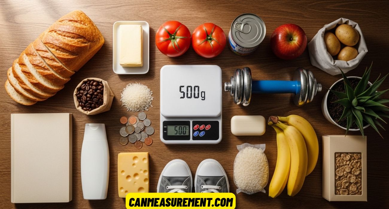 500 Grams: Everyday Things That Weigh About 500g