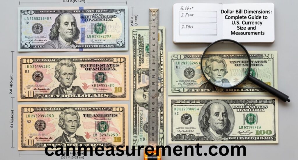 Dollar Bill Dimensions: Complete Guide to U.S. Currency Size and Measurements