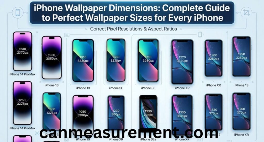 iPhone Wallpaper Dimensions: Complete Guide to Perfect Wallpaper Sizes for Every iPhone