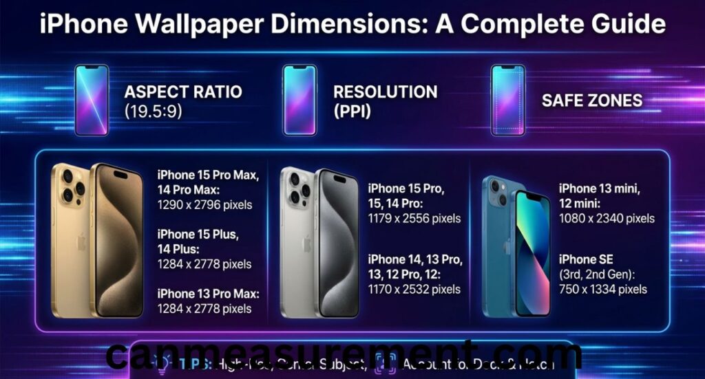 iPhone Wallpaper Dimensions: Complete Guide to Perfect Wallpaper Sizes for Every iPhone