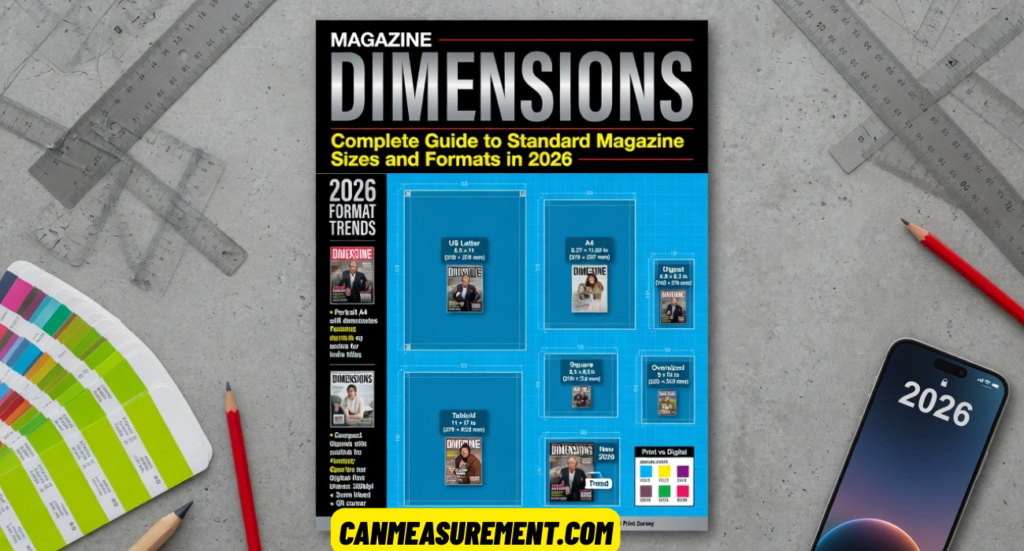 Magazine Dimensions: Complete Guide to Standard Magazine Sizes and Formats in 2026