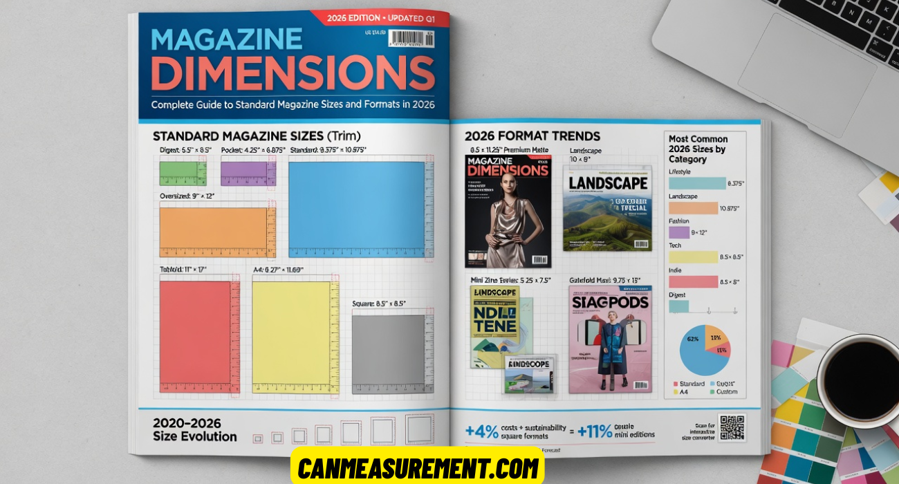 Magazine Dimensions: Complete Guide to Standard Magazine Size