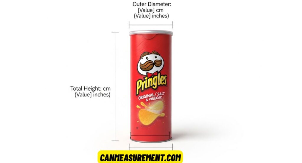 Pringles Can Dimensions: Complete Size, Height, Diameter, and Measurement Guide