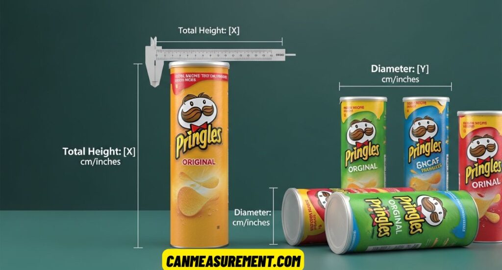Pringles Can Dimensions: Complete Size, Height, Diameter, and Measurement Guide