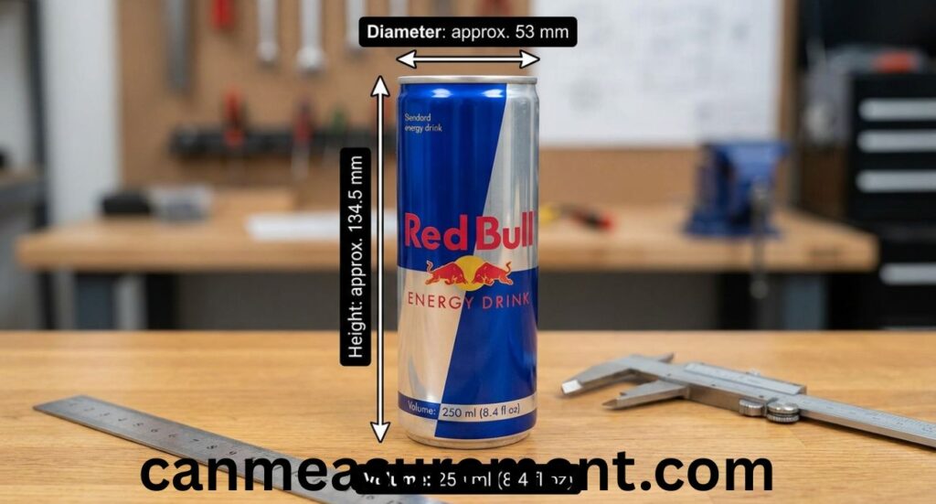 Red Bull Can Dimensions: Complete Guide to Red Bull Can Size, Height, Diameter, and Measurements