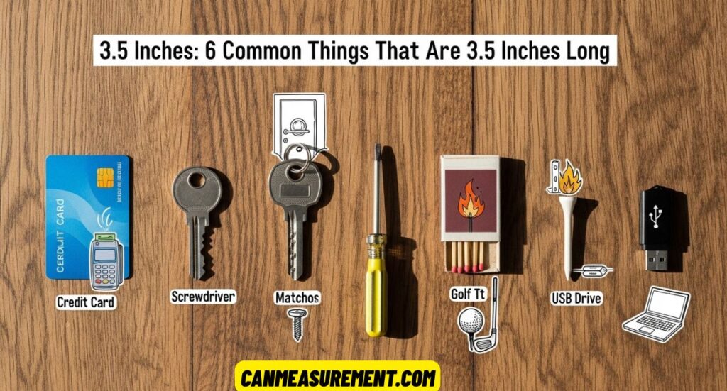 3.5 Inches: 6 Common Things That Are 3.5 Inches Long with Real-Life Examples