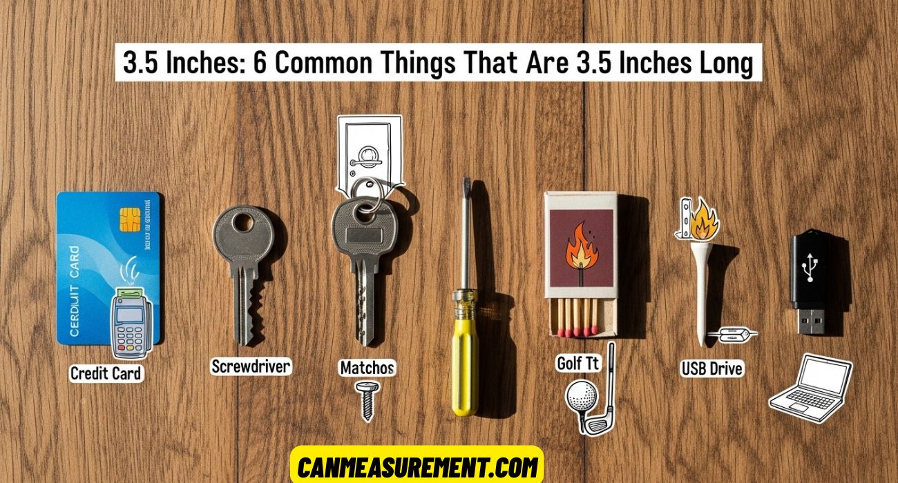 3.5 Inches: 6 Common Things That Are 3.5 Inches Long with Real-Life Examples