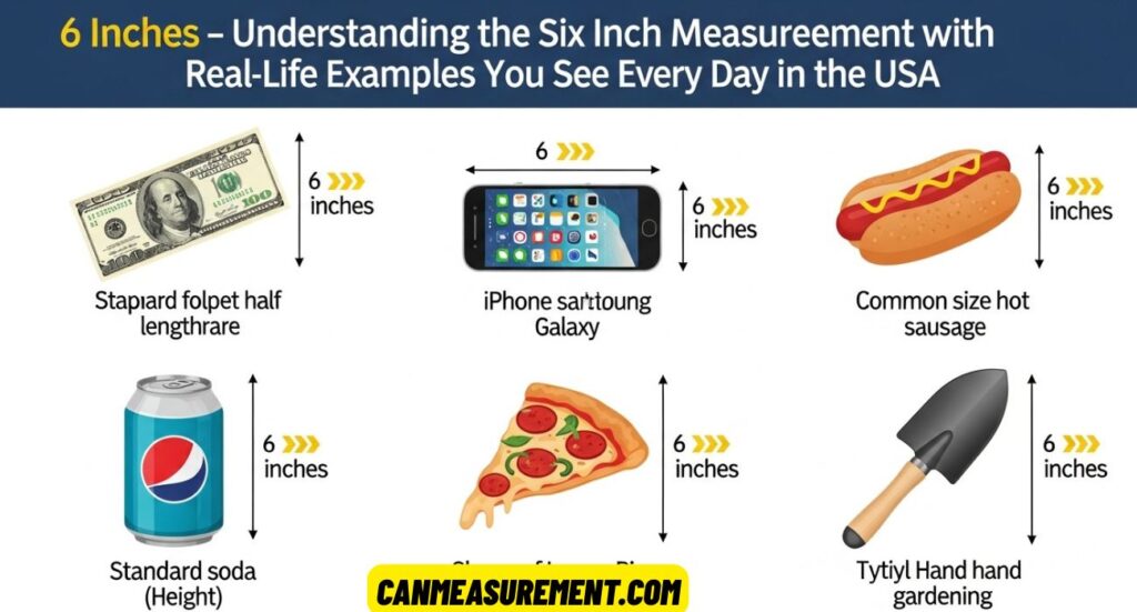 6 Inches – Understanding the Six Inch Measurement with Real-Life Examples You See Every Day in the USA