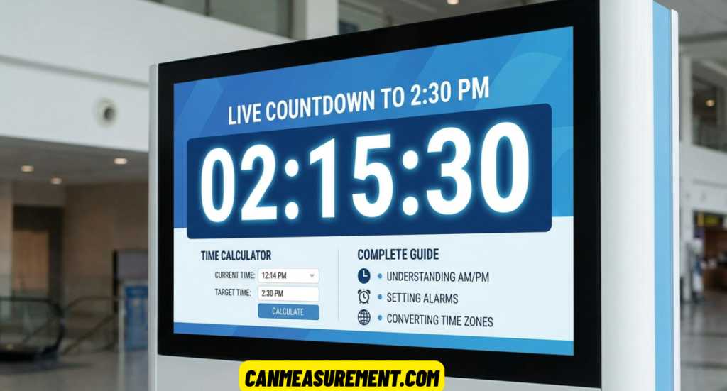 How Long Until 2:30 PM? Live Countdown, Time Calculator & Complete Guide