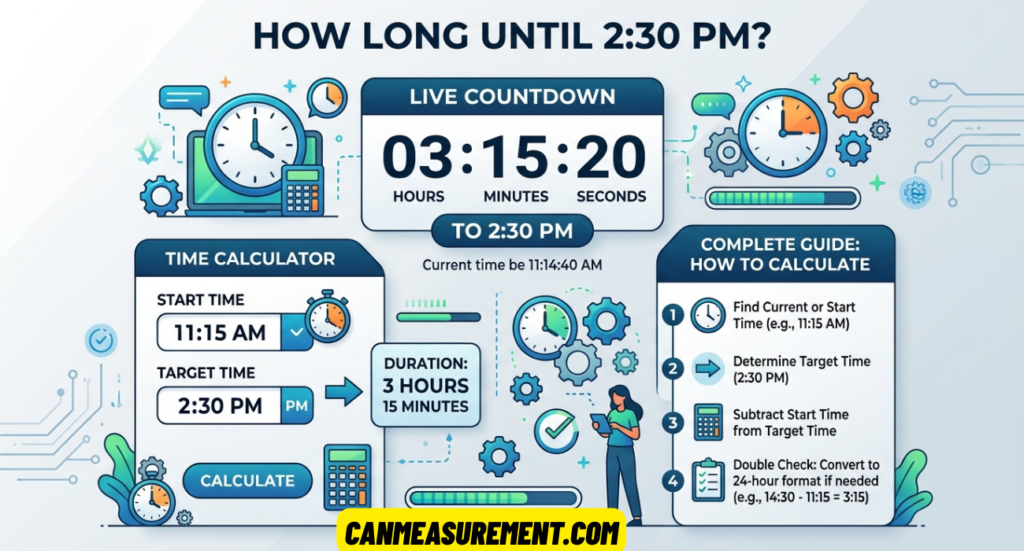 How Long Until 2:30 PM? Live Countdown, Time Calculator & Complete Guide