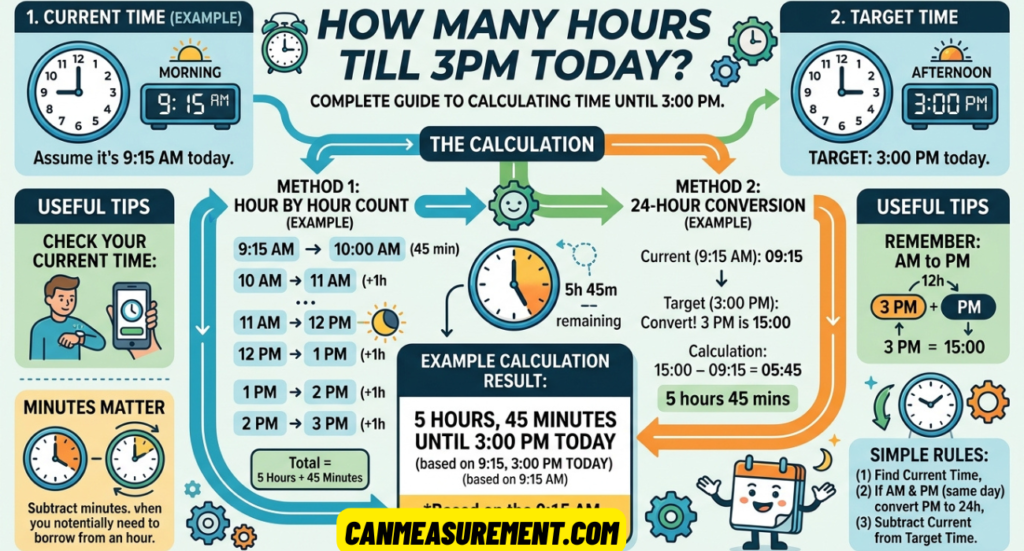 How Many Hours Till 3pm? Complete Guide to Calculating Time Until 3:00 PM Today