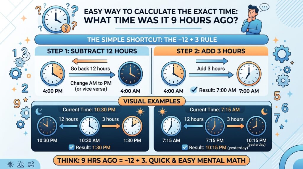 What Time Was It 9 Hours Ago? Easy Way to Calculate the Exact Time