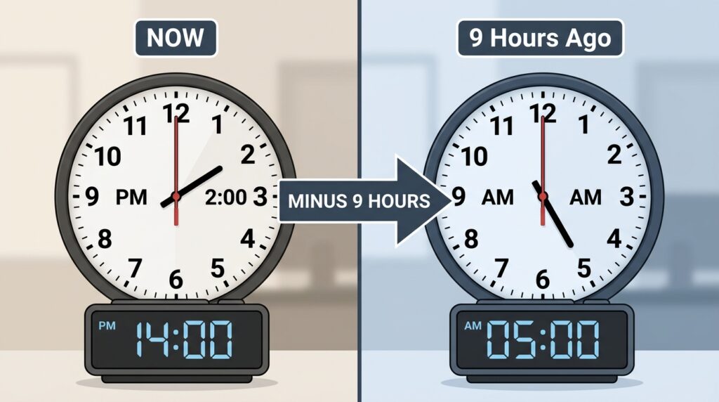 What Time Was It 9 Hours Ago? Easy Way to Calculate the Exact Time