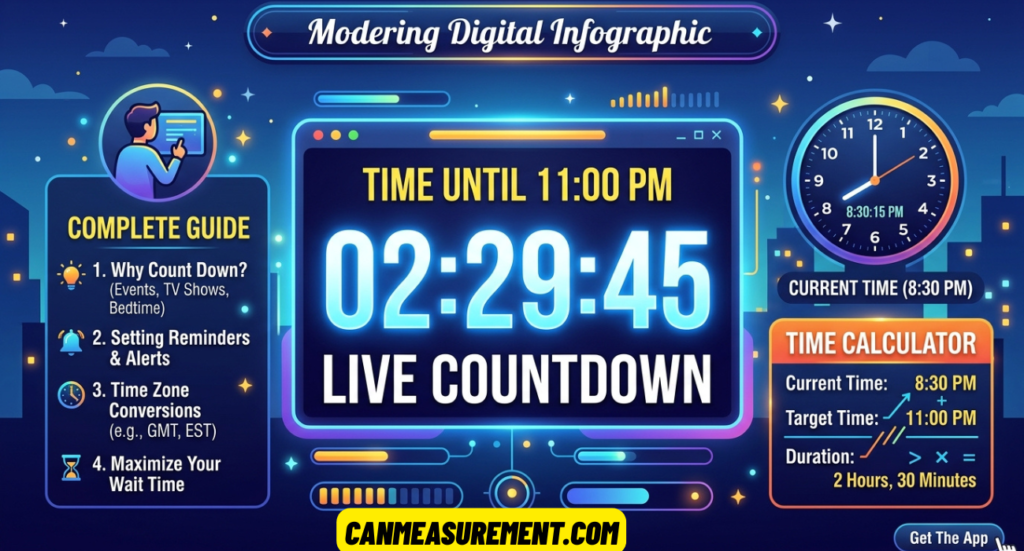 How Long Until 11 PM? Live Countdown, Time Calculator, and Complete Guide