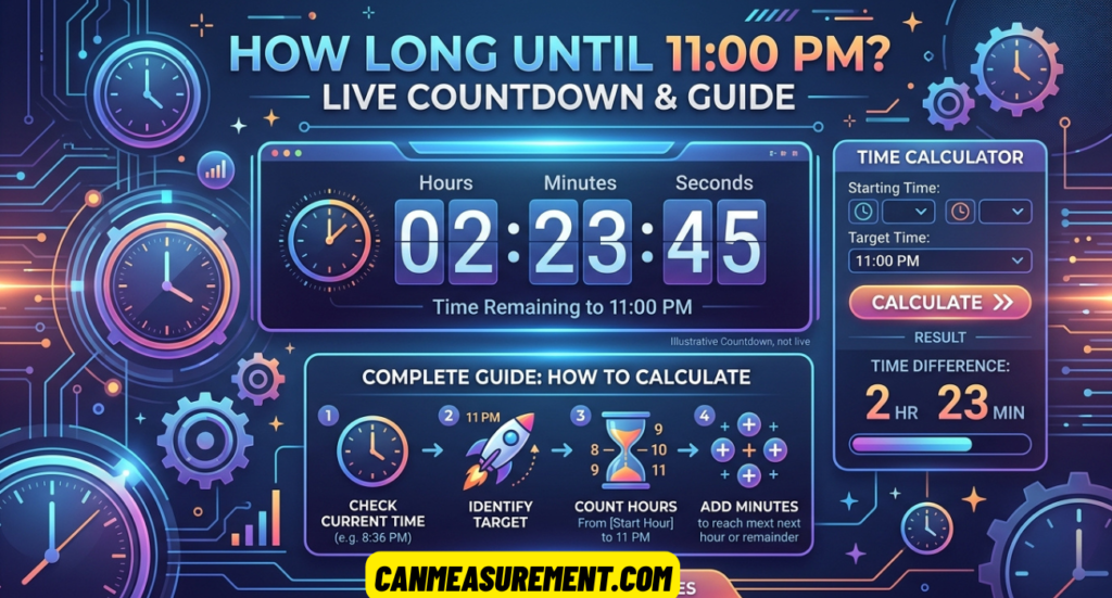 How Long Until 11 PM? Live Countdown, Time Calculator, and Complete Guide