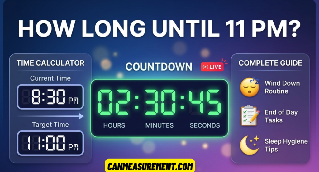 How Long Until 11 PM? Live Countdown, Time Calculator, and Complete Guide