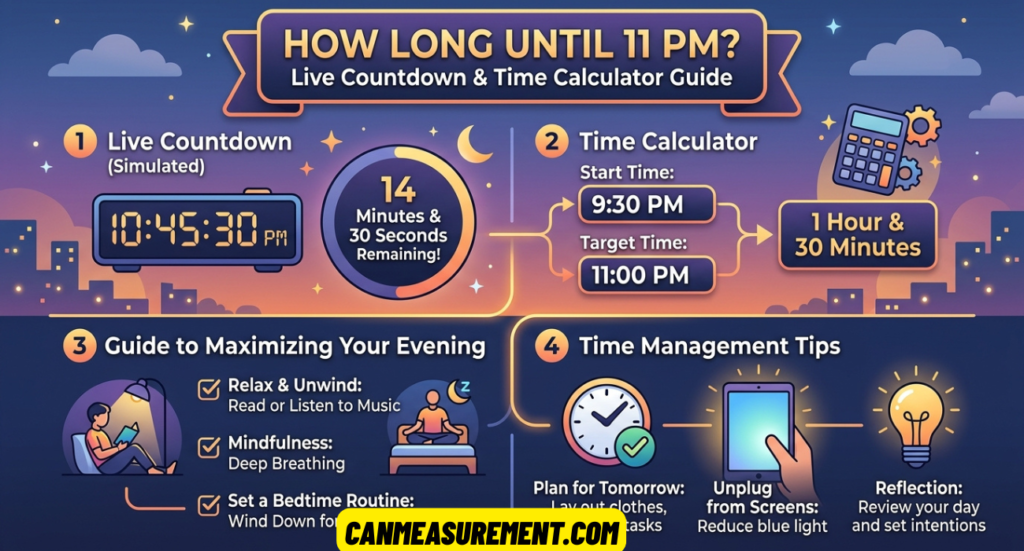 How Long Until 11 PM? Live Countdown, Time Calculator, and Complete Guide