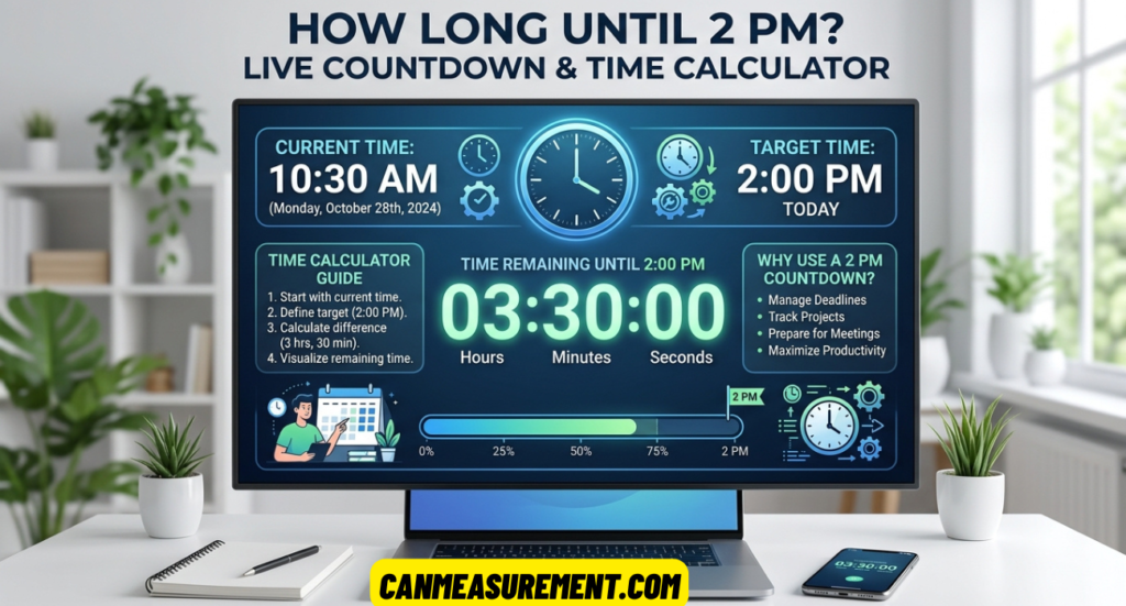 How Long Until 2 PM? Live Countdown, Time Calculator & Complete Guide
