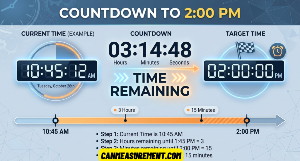 How Long Until 2:00 PM? Calculate the Exact Time Remaining