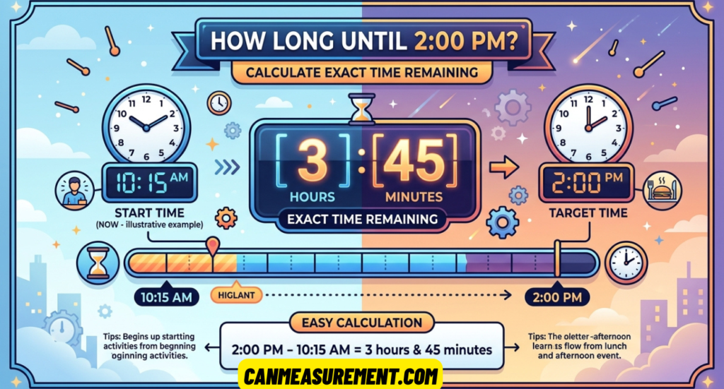 How Long Until 2:00 PM? Calculate the Exact Time Remaining