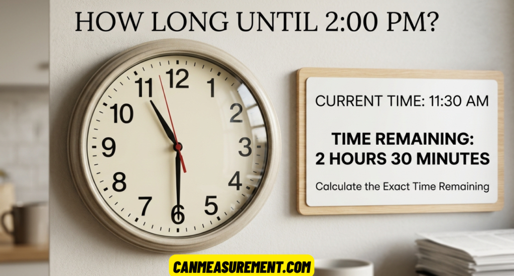 How Long Until 2:00 PM? Calculate the Exact Time Remaining