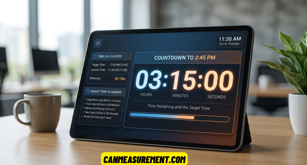 How Long Until 2:45 PM? Live Countdown, Time Calculator & Smart Time Planning