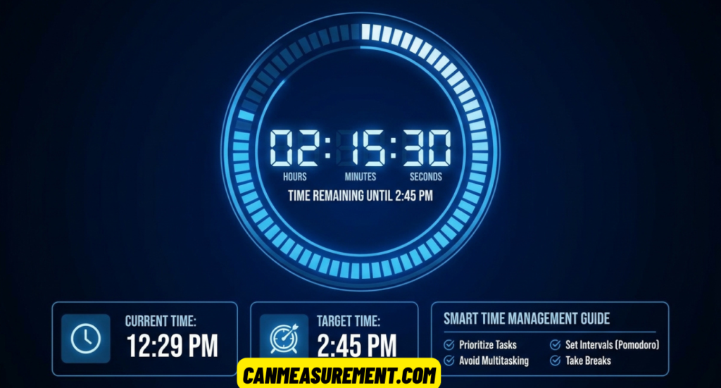 How Long Until 2:45 PM? Live Countdown, Timer, and Smart Time Management Guide