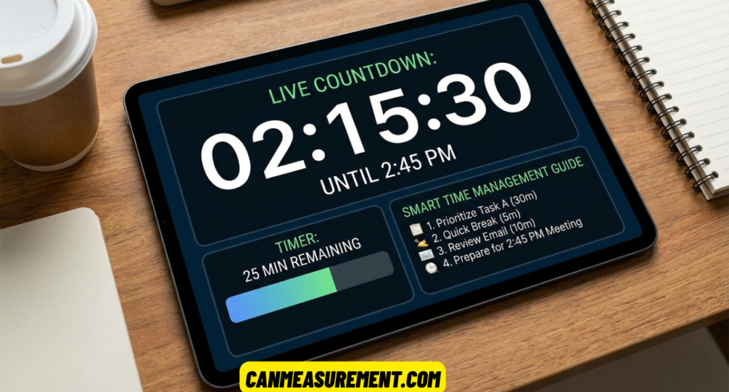 How Long Until 2:45 PM? Live Countdown, Timer, and Smart Time Management Guide