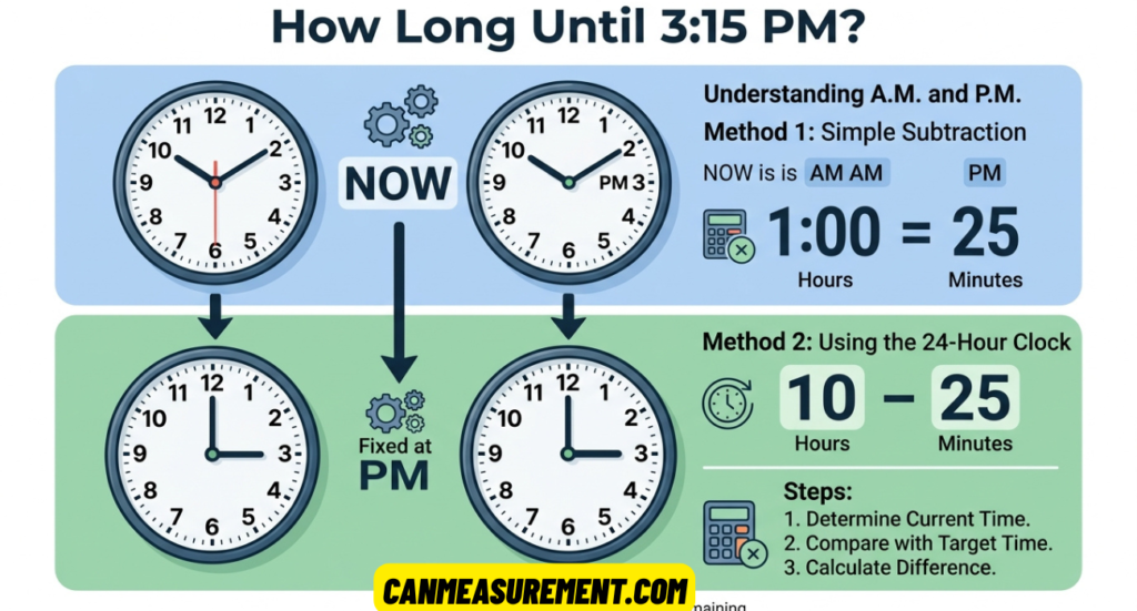 How Long Until 3:15 PM? A Complete Guide to Calculating the Time Remaining