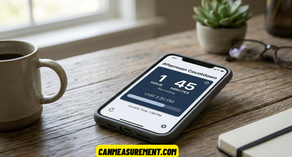 How Long Until 3:30 PM? Calculate the Afternoon Countdown