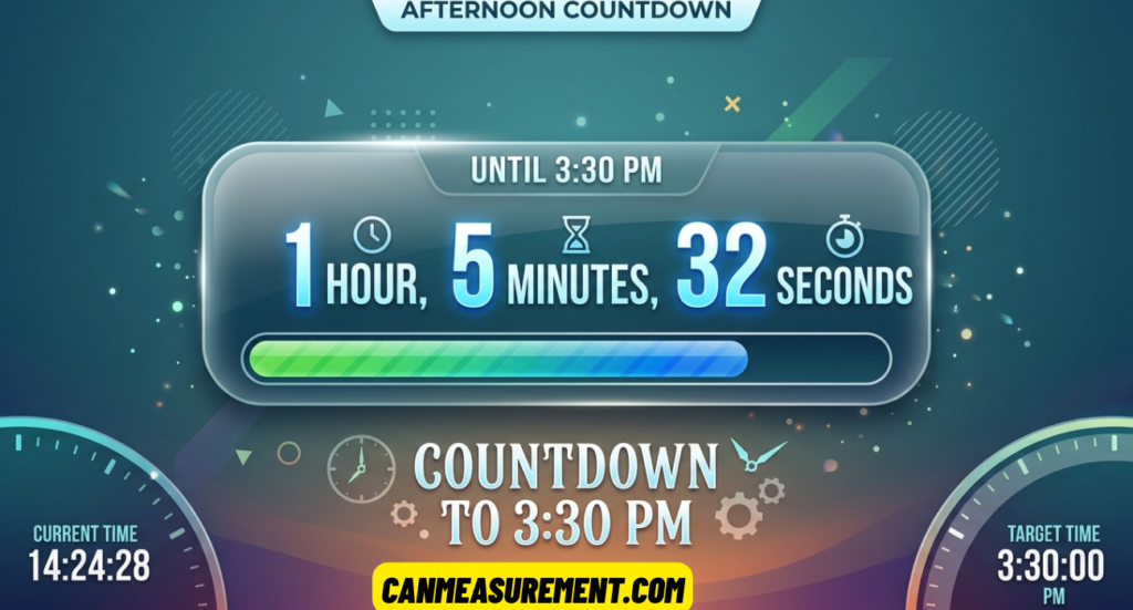 How Long Until 3:30 PM? Calculate the Afternoon Countdown