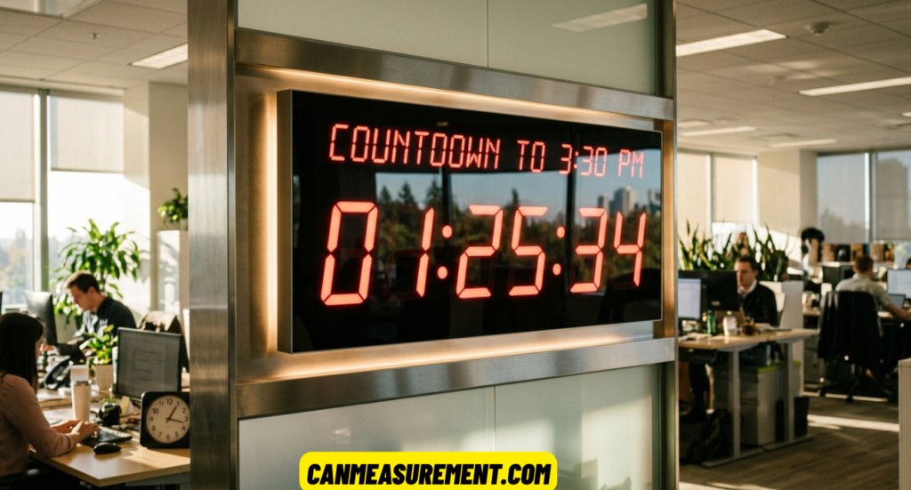 How Long Until 3:30 PM? Calculate the Afternoon Countdown