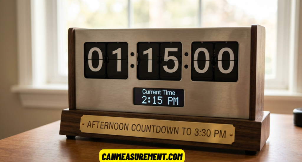 How Long Until 3:30 PM? Calculate the Afternoon Countdown