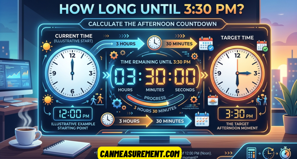 How Long Until 3:30 PM? Calculate the Afternoon Countdown
