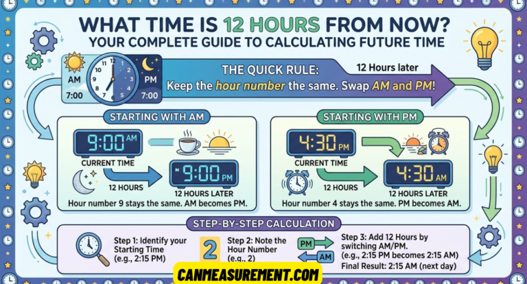 What Time Is 12 Hours From Now? Your Complete Guide to Calculating Future Time
