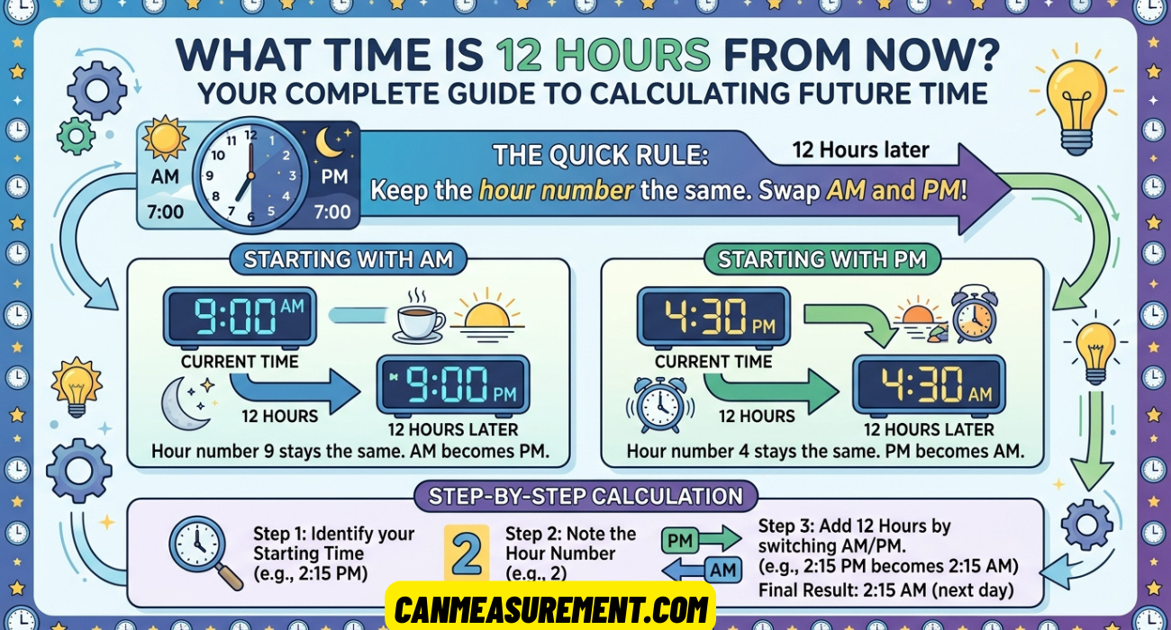 What Time Is 12 Hours From Now? Your Complete Guide to Calculating Future Time