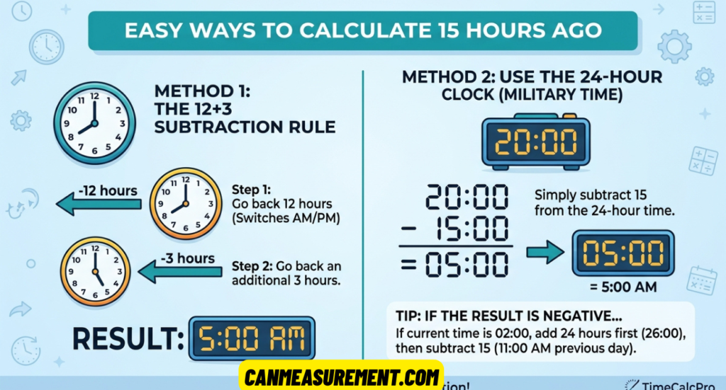 What Time Was It 15 Hours Ago? Easy Ways to Calculate the Exact Time