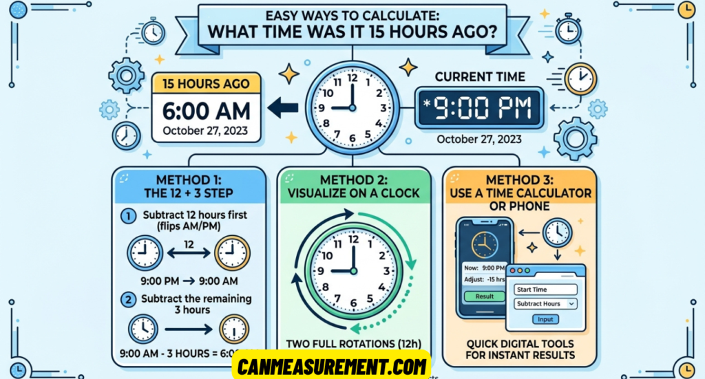What Time Was It 15 Hours Ago? Easy Ways to Calculate the Exact Time