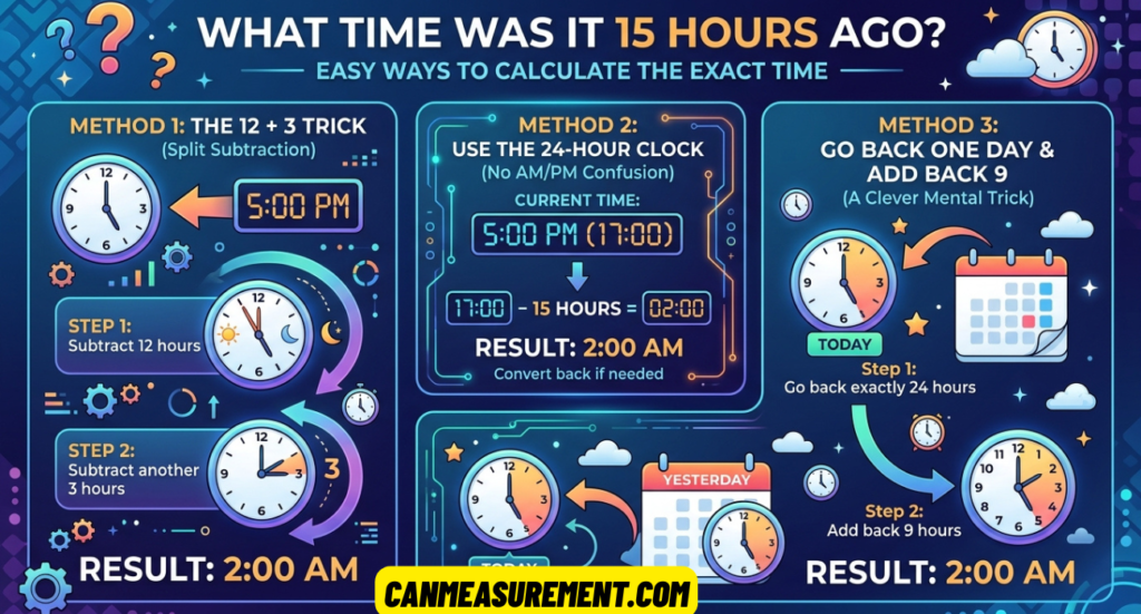What Time Was It 15 Hours Ago? Easy Ways to Calculate the Exact Time